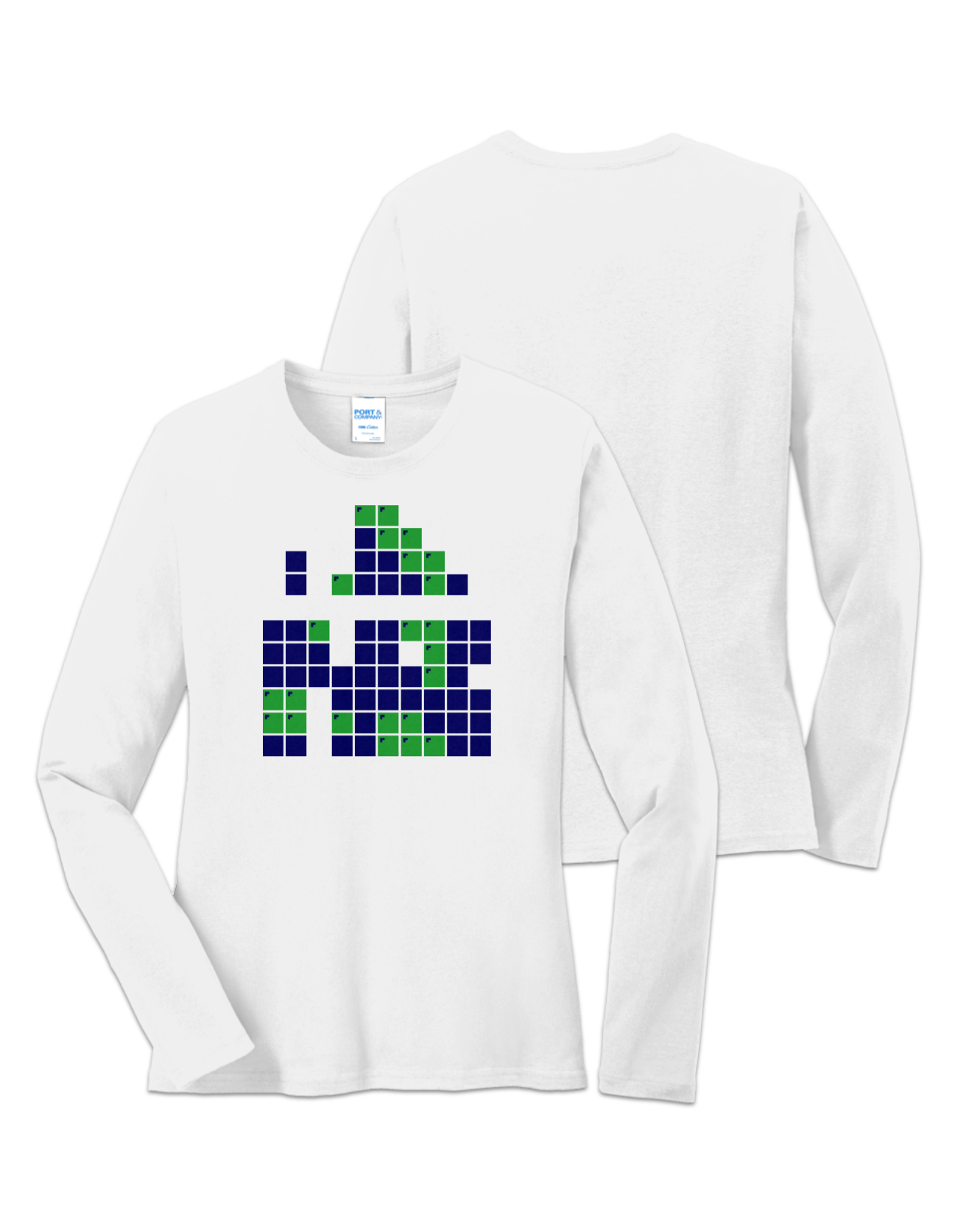 Rendered product preview, stack