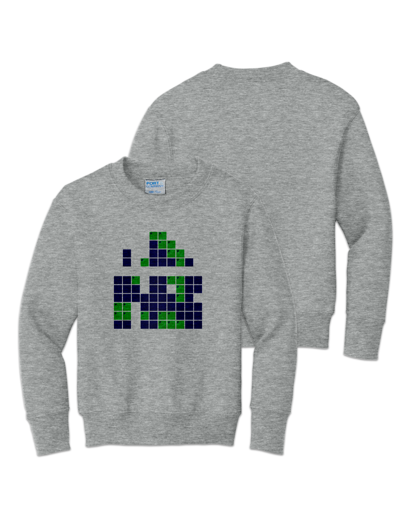 Rendered product preview, stack