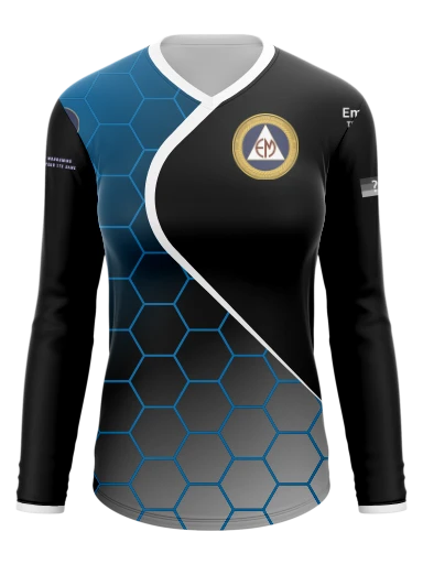 Custom Long Sleeve Esports Jersey preview, front