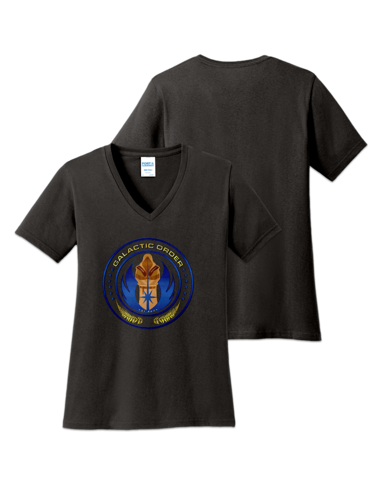 Rendered product preview, stack