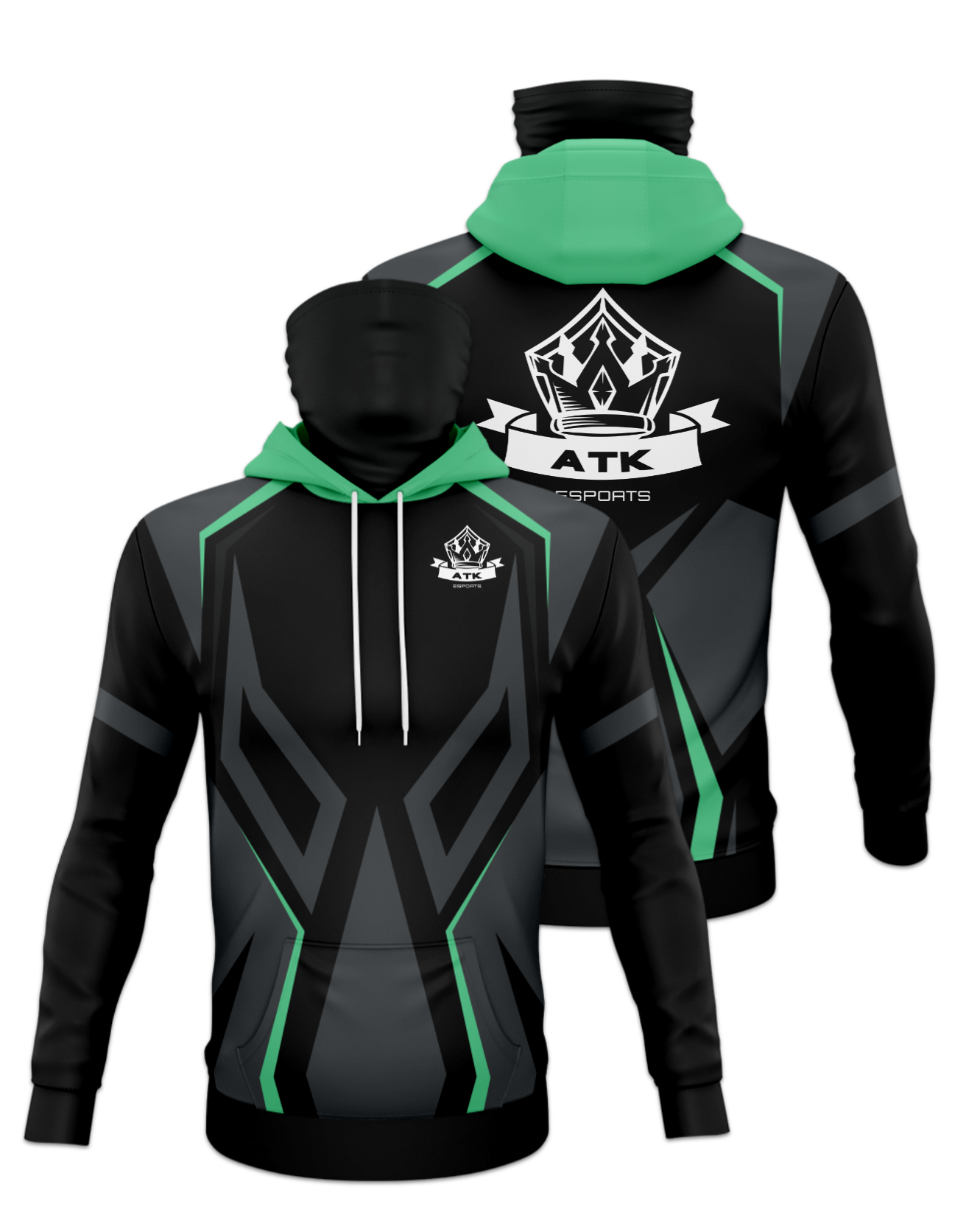 Rendered product preview, stack