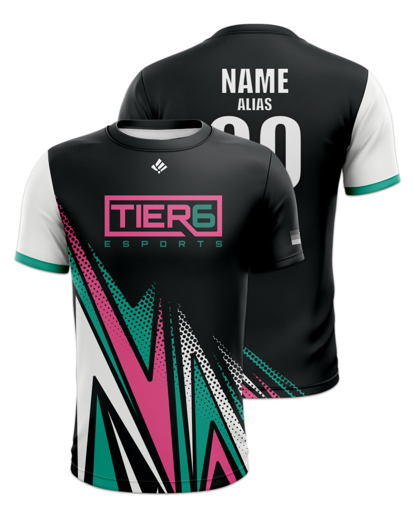 Rendered product preview, stack