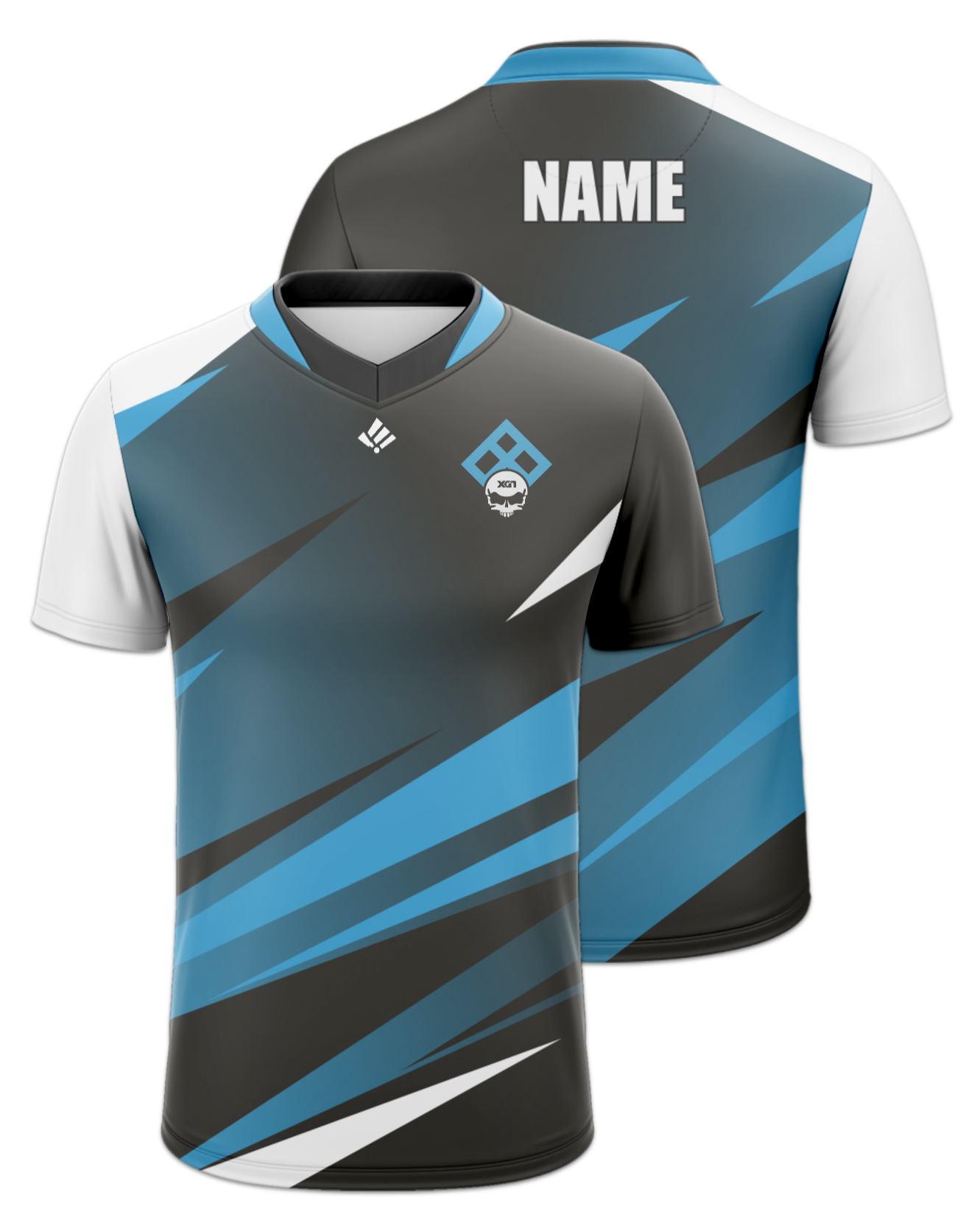 Rendered product preview, stack