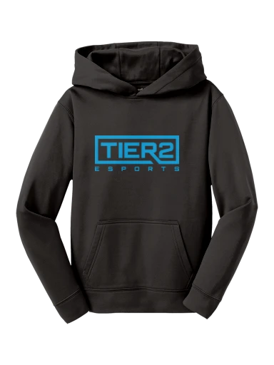 Tier 2 Fan Store Youth Sport-Wick Fleece Hooded Pullover preview, front