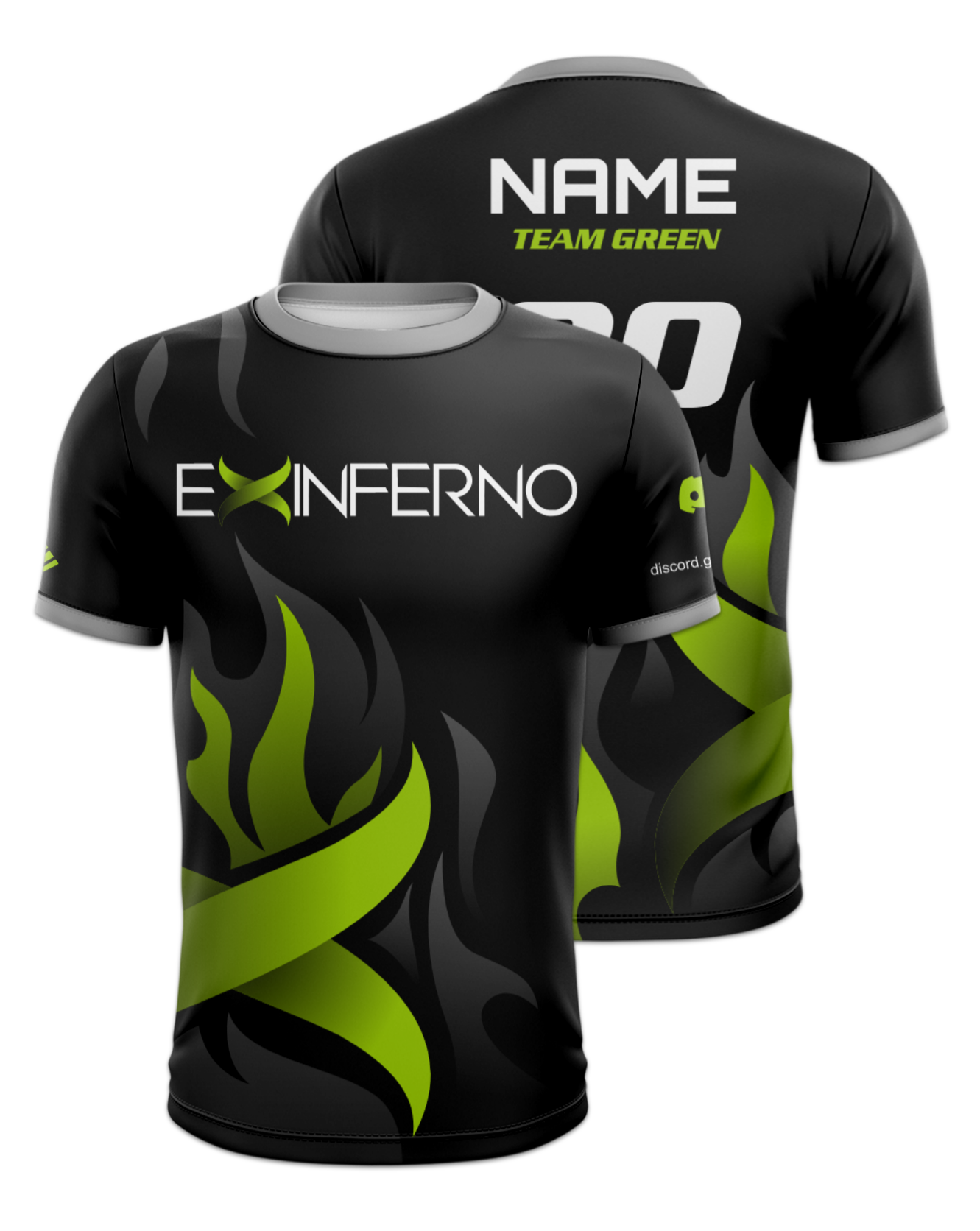 Rendered product preview, stack