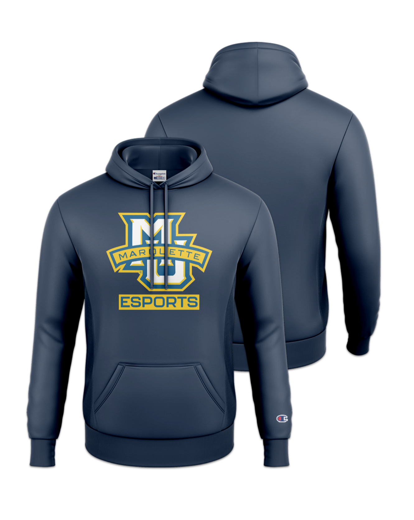 Rendered product preview, stack