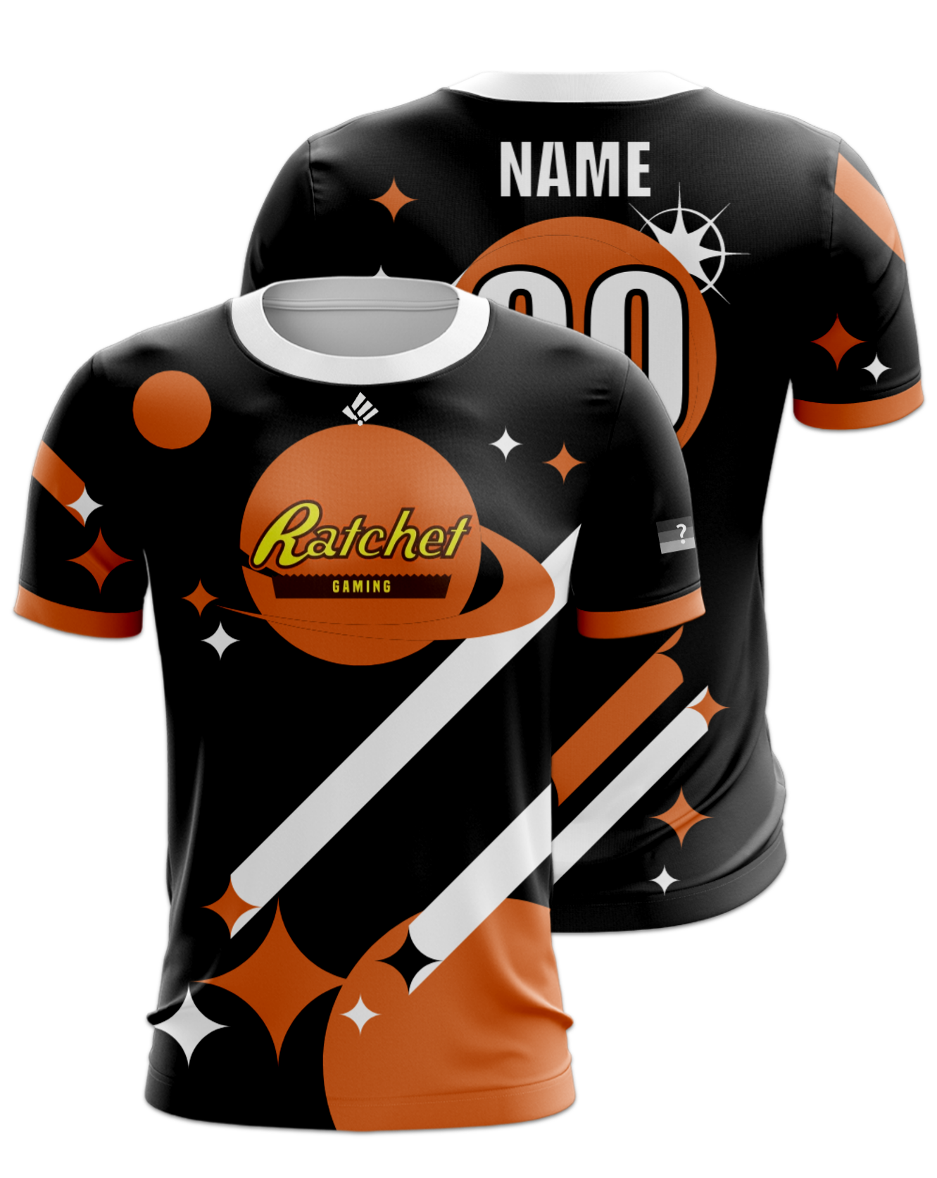 Rendered product preview, stack