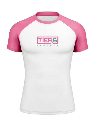Tier 6 Team Store Men’s Compression Raglan Rash Guard preview, front