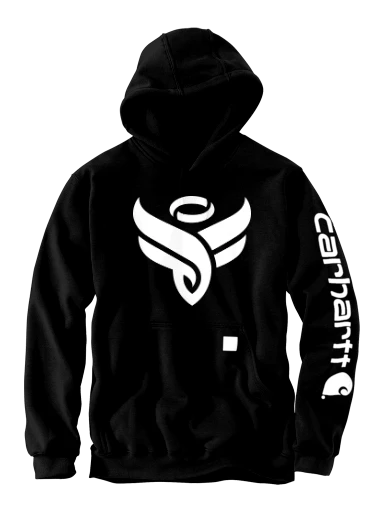 Carhartt Midweight Hooded Logo Sweatshirt preview, front