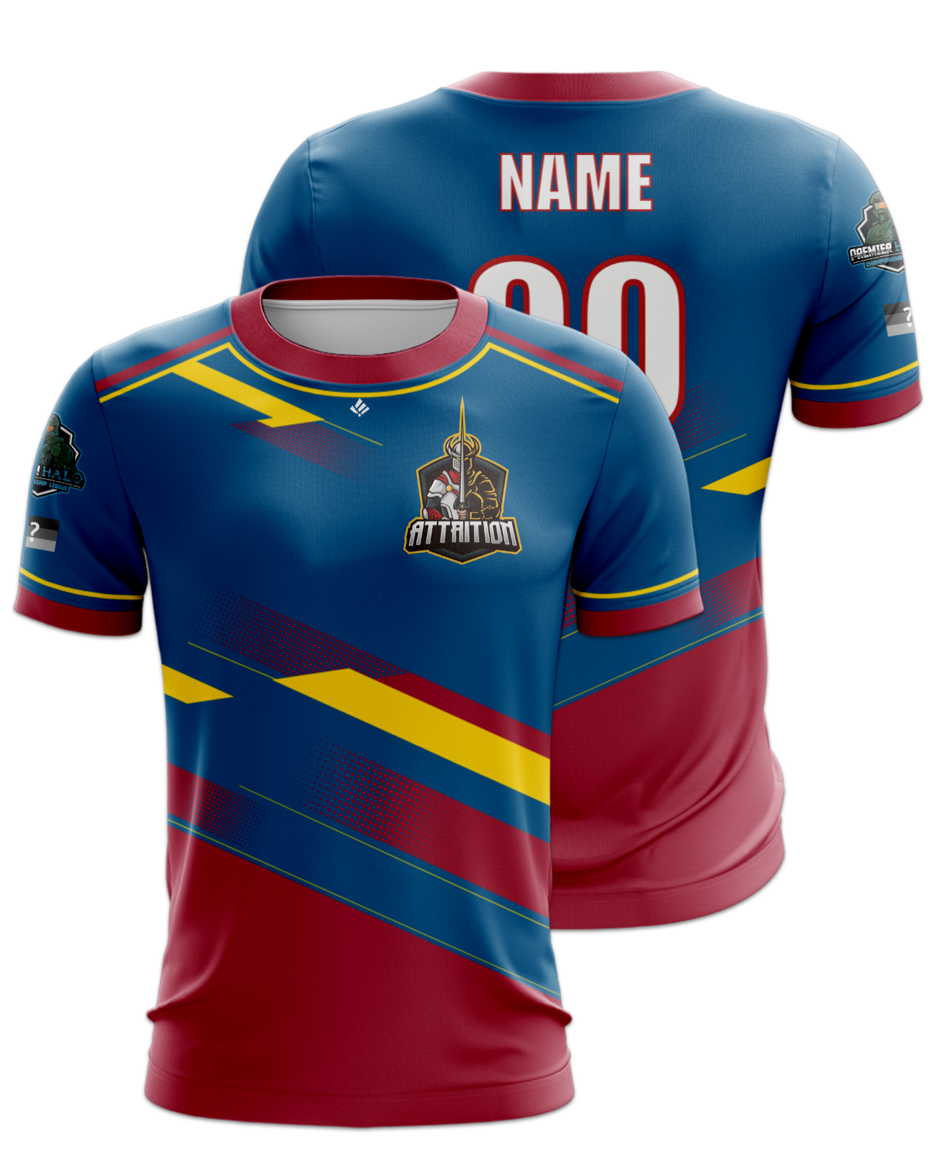 Rendered product preview, stack