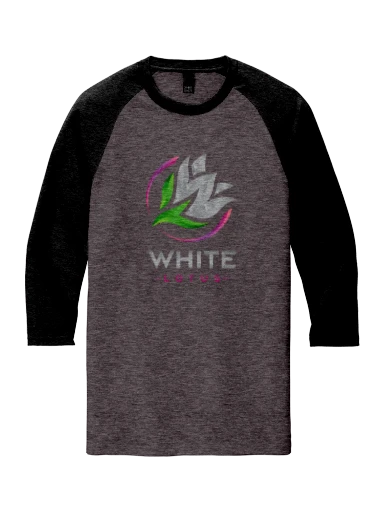District Perfect Tri 3/4-Sleeve Raglan preview, front