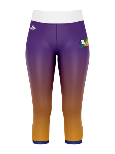 Custom Sublimated Capris preview, front