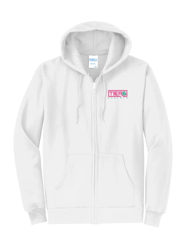 Tier 6 Fundraising Store Core Fleece Full-Zip Hooded Sweatshirt preview, front