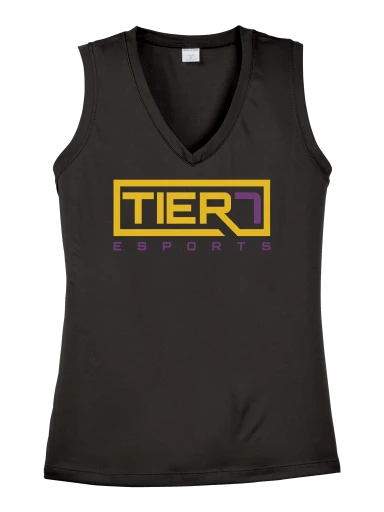 Women's Sleeveless PosiCharge Competitor V-Neck Tee preview, front