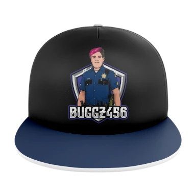 Buggz456 Snapback Hat preview, front