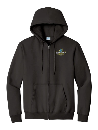 Essential Fleece Full-Zip Hooded Sweatshirt preview, front
