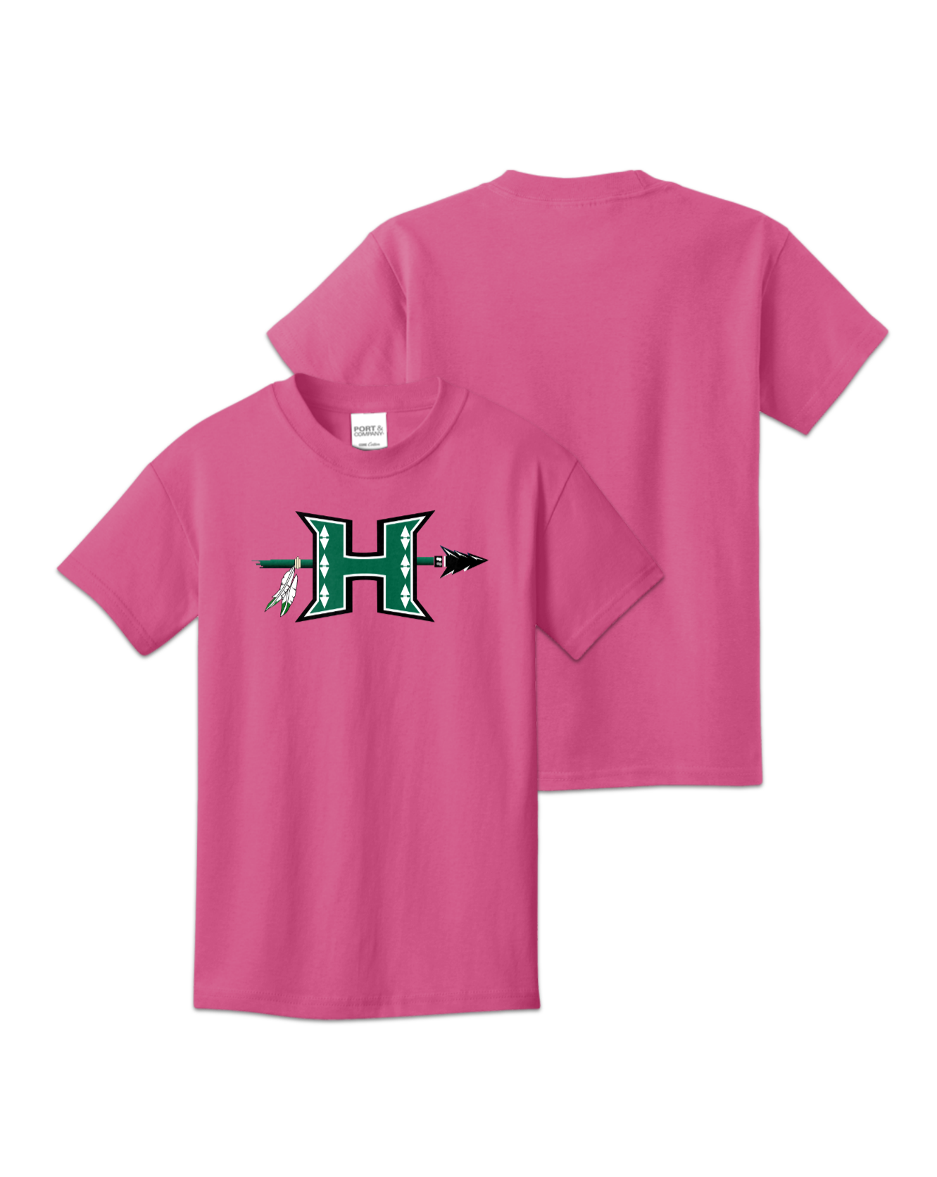 Rendered product preview, stack