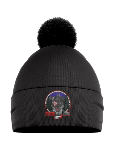 Sublimated Beanie With Pompom preview, front