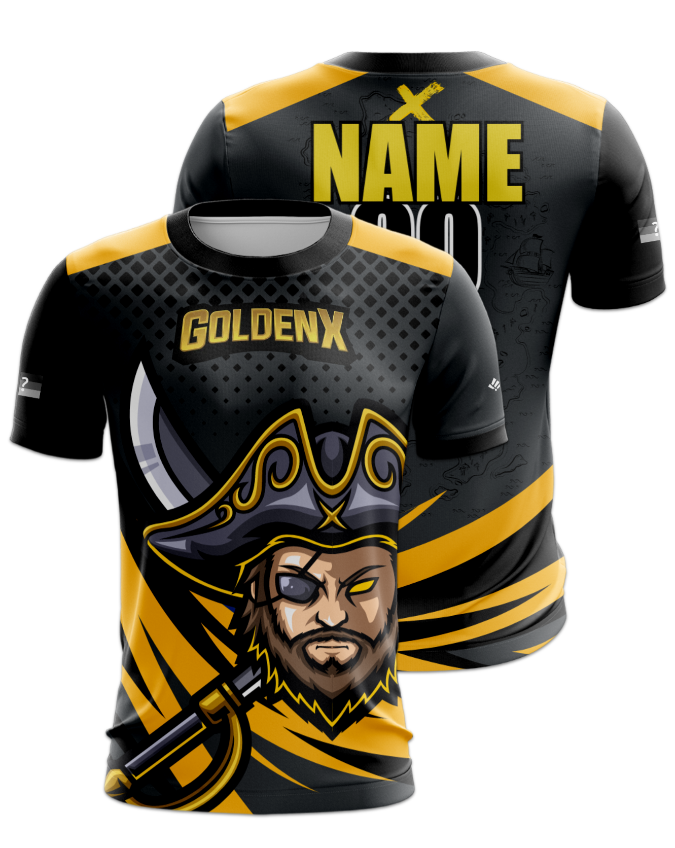 Rendered product preview, stack