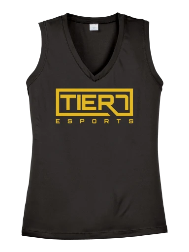 Women's Sleeveless PosiCharge Competitor V-Neck Tee preview, front