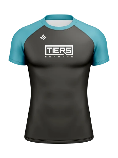 Tier 5 Team Store Men’s Compression Raglan Rash Guard preview, front