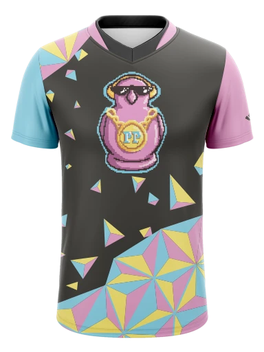 Dual Collar Peeps Jersey preview, front