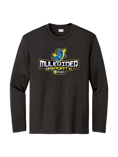Youth Long Sleeve PosiCharge Competitor Tee preview, front
