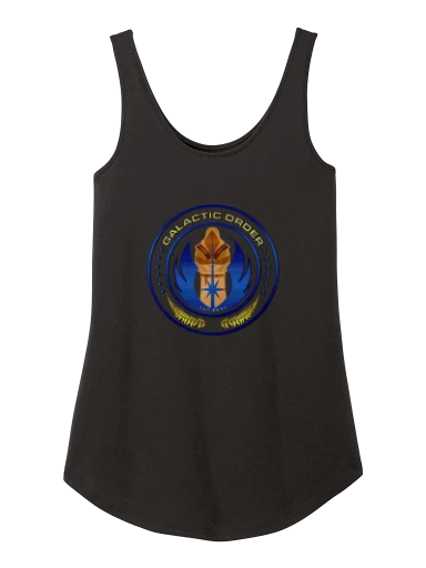 District Women's Perfect Tri Relaxed Tank preview, front