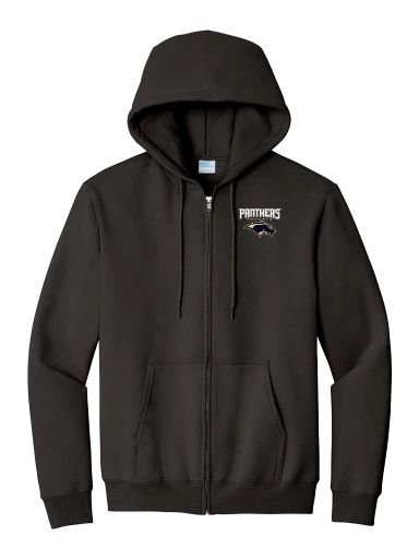 Essential Fleece Full-Zip Hooded Sweatshirt preview, front