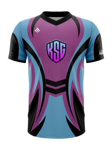 Dual Neck Esports Jersey preview, front