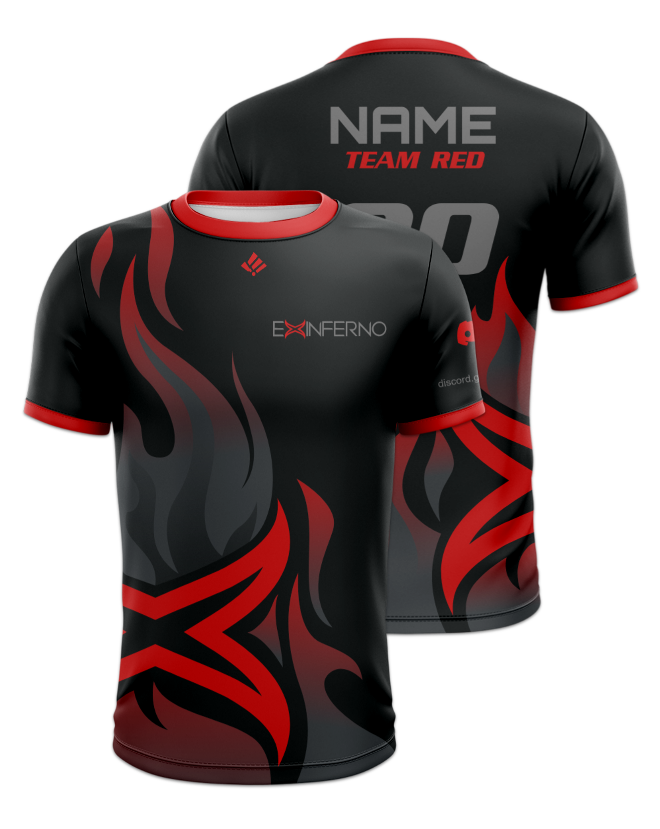 Rendered product preview, stack