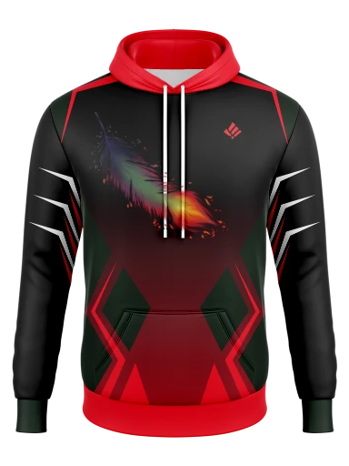 Polyester Fleece Sublimated Hoodie preview, front