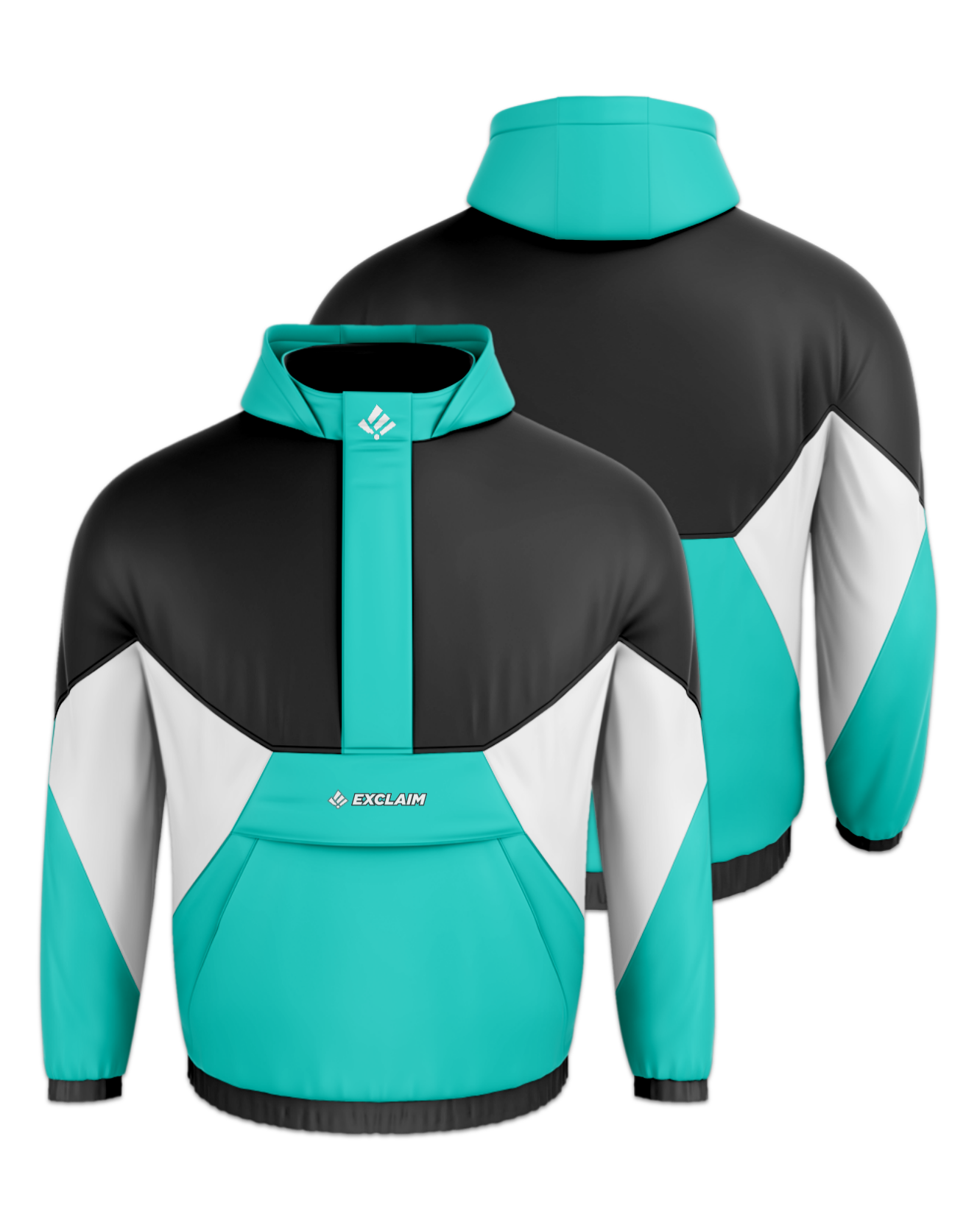 Rendered product preview, stack