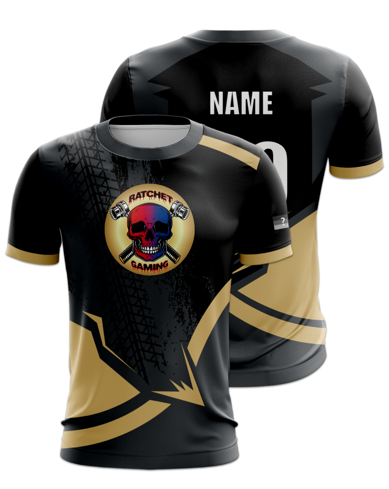 Rendered product preview, stack