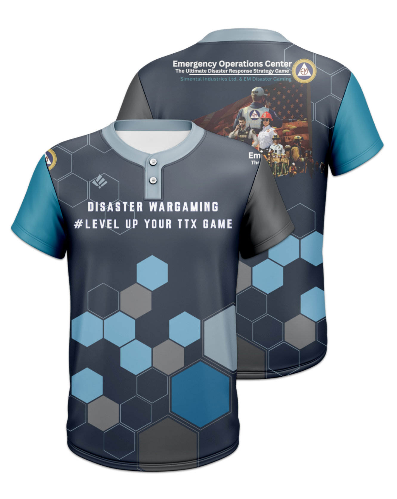 Rendered product preview, stack