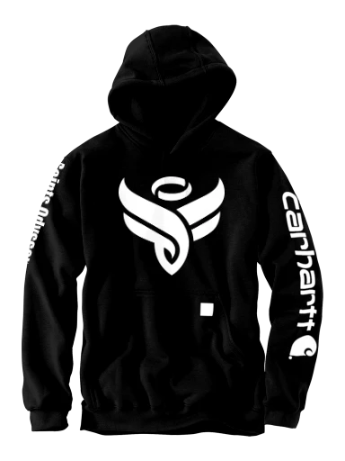 Carhartt Midweight Hooded Logo Sweatshirt preview, front