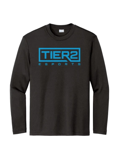 Tier 2 Fan Store Youth Long Sleeve PosiCharge Competitor Tee preview, front