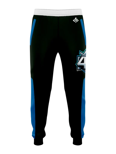 Custom Sublimated Men's Feels Like Cotton Joggers preview, front