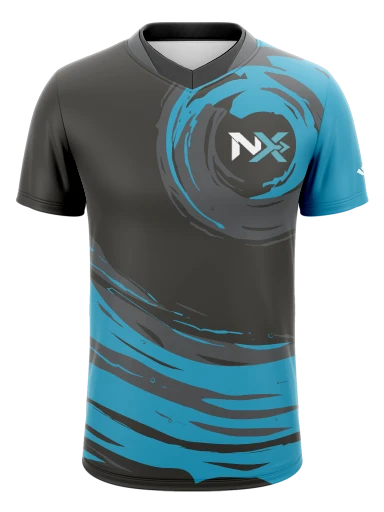 Dual Collar Esports Jersey preview, front