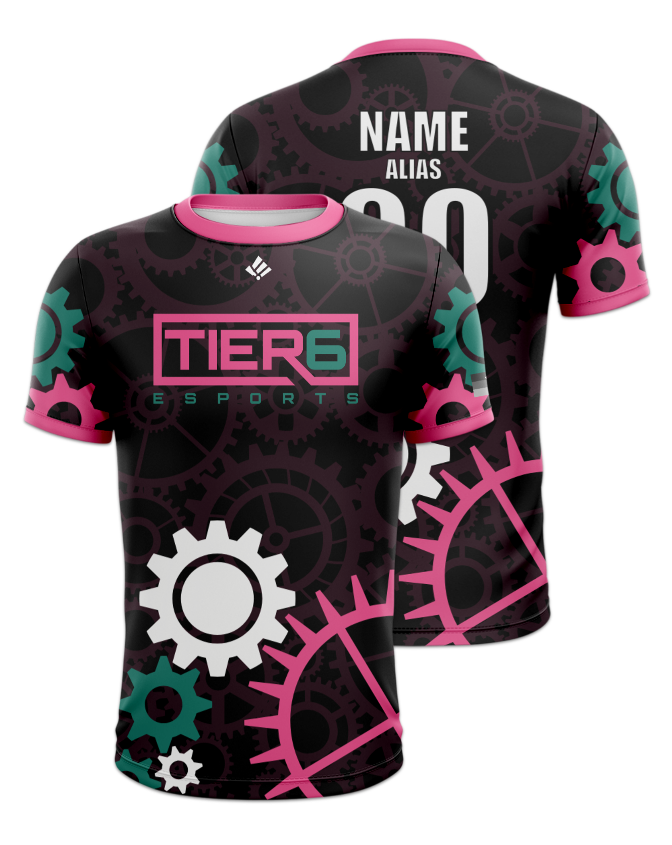 Rendered product preview, stack