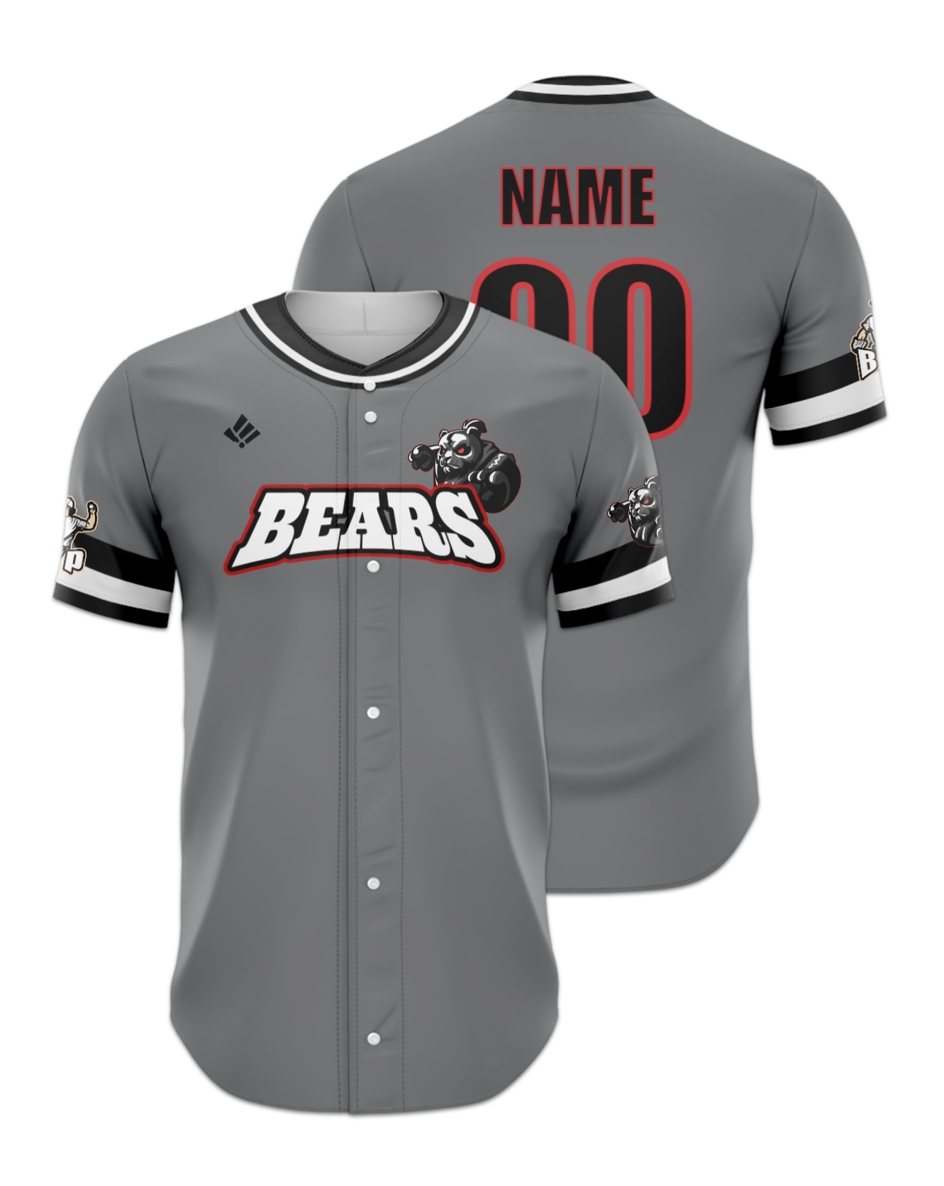 Rendered product preview, stack