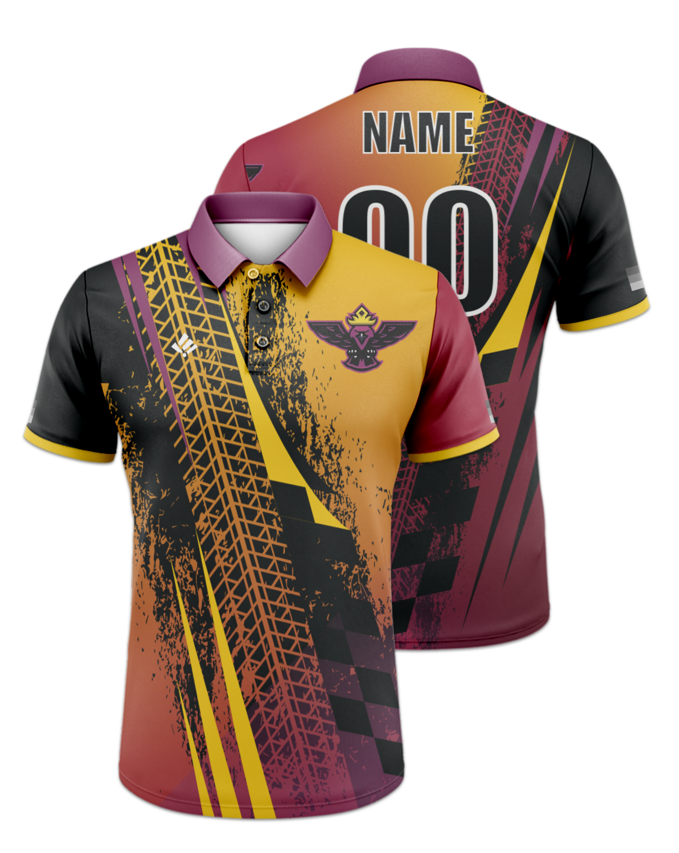 Rendered product preview, stack