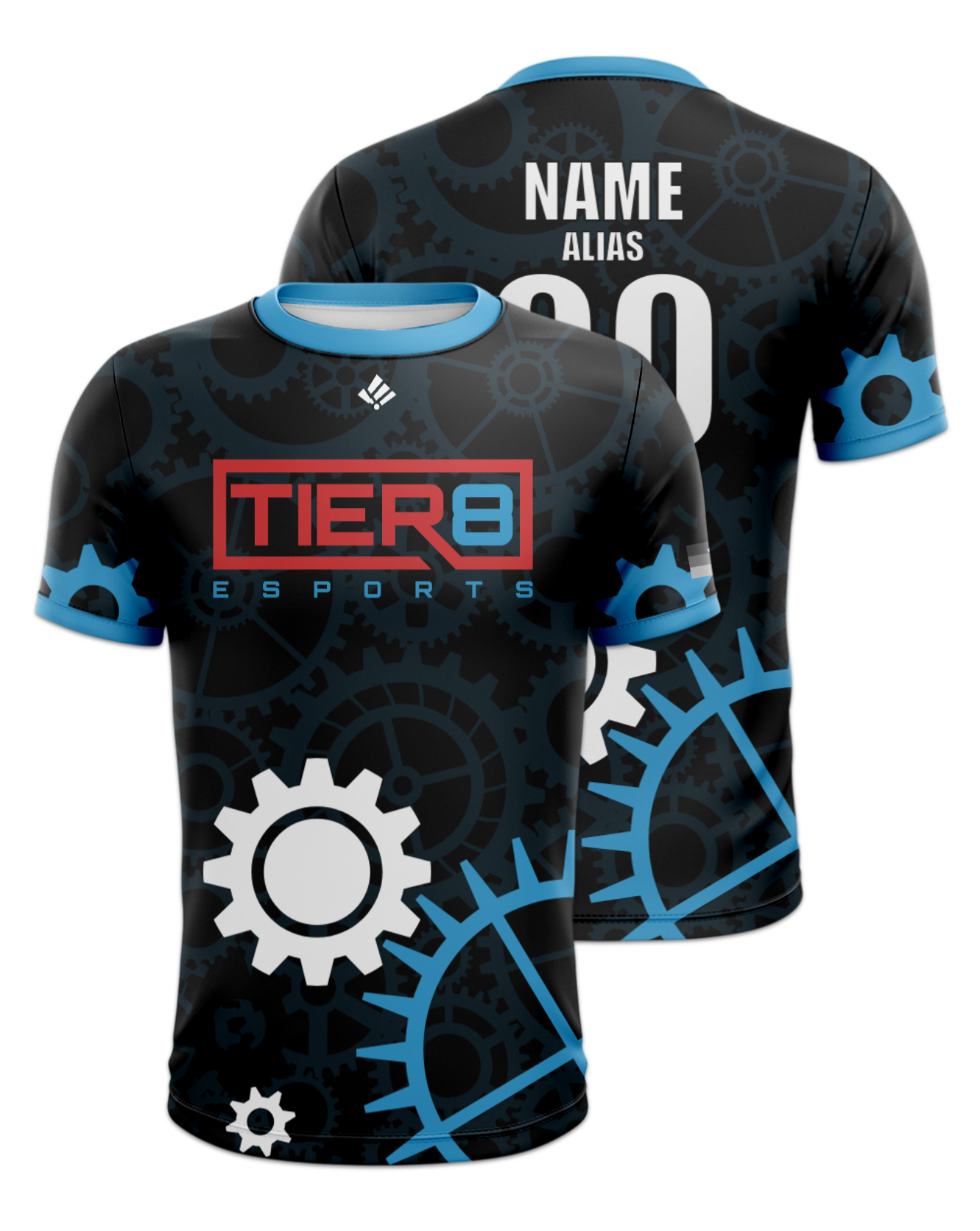 Rendered product preview, stack