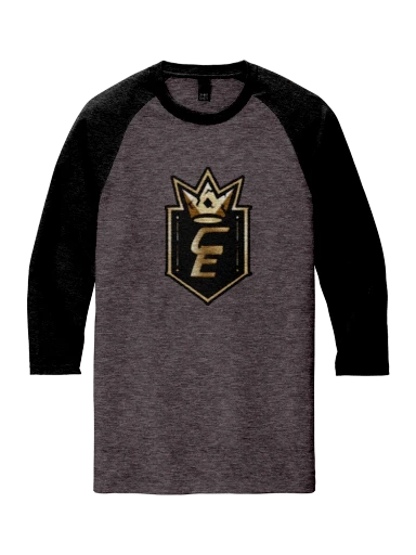 District Perfect Tri 3/4-Sleeve Raglan preview, front