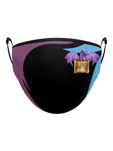 AFG Logo Mask preview, front