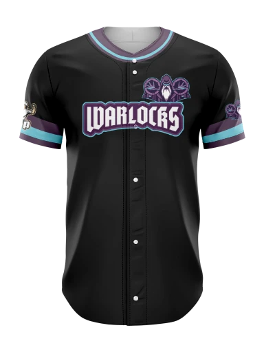 Sublimated Full Button Baseball Jersey preview, front