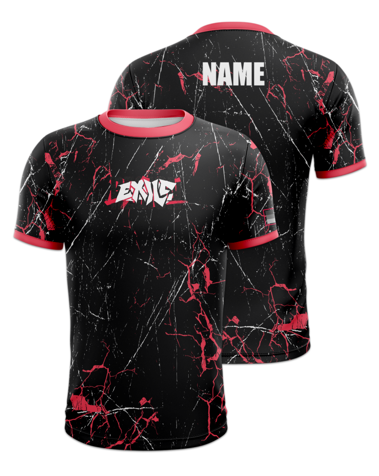 Rendered product preview, stack