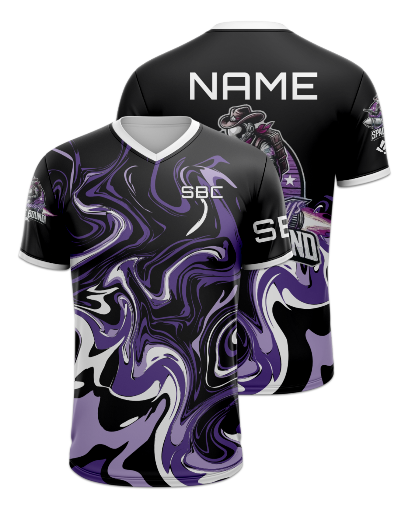 Rendered product preview, stack