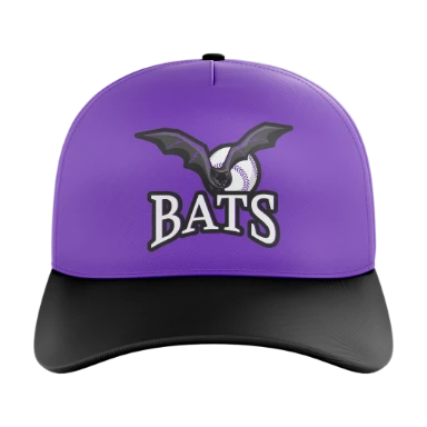 Sublimated 5 Panel Curved Bill Cap preview, front