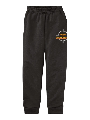 Port & Co Youth Core Fleece Jogger preview, front